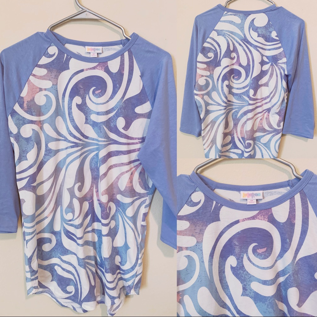 Randy Lularoe New - Blue/White Multi